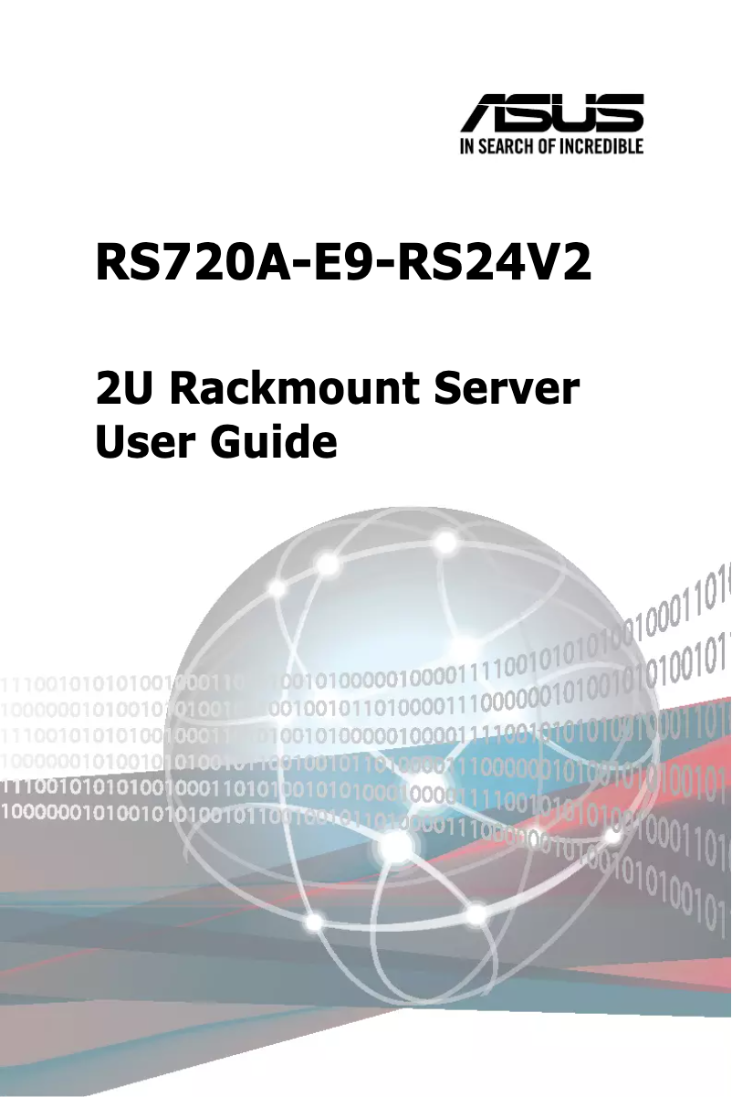 Imagen de la primera página del manual del dispositivo RS720A-E9-RS24V2