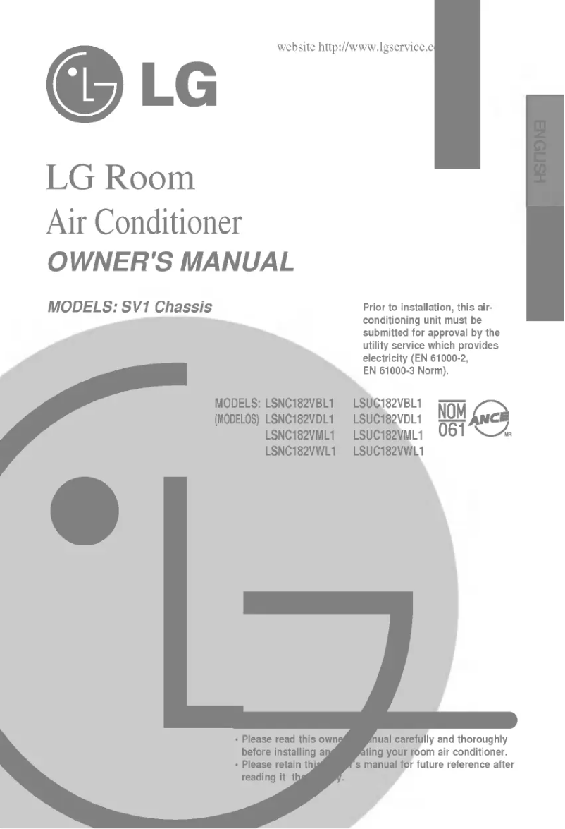 Página 1 del manual Manual de usuario LG LS-C182VBL1