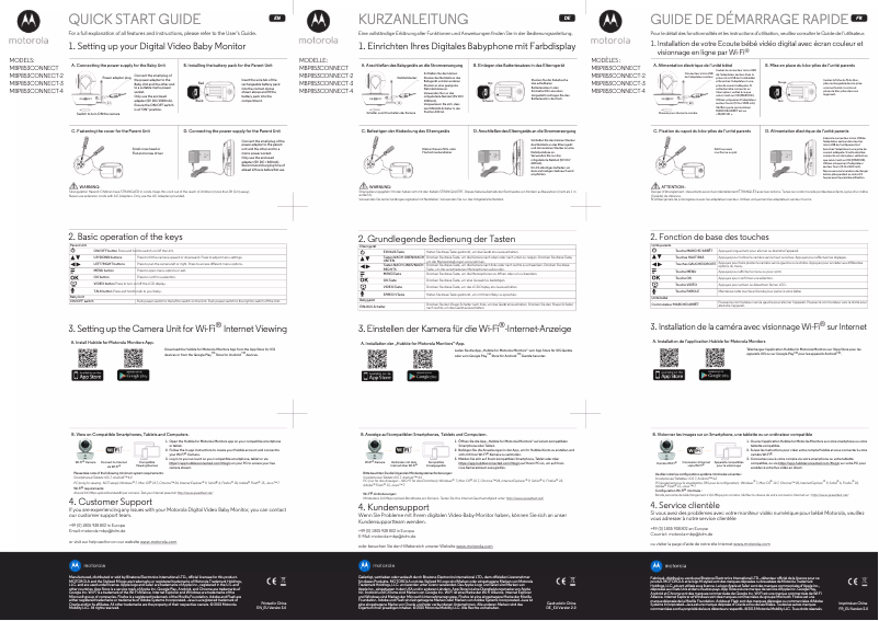 Imagen de la primera página del manual del dispositivo MBP853CONNECT-2