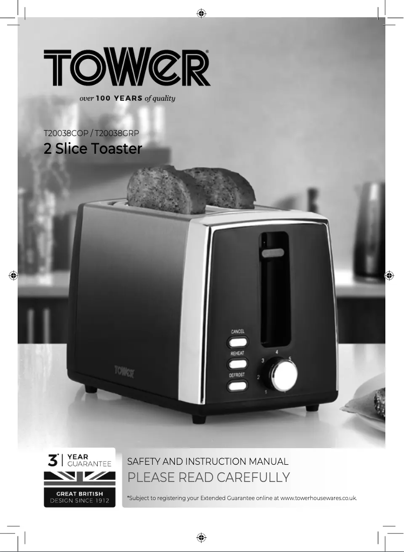 Página 1 del manual Manual de usuario Tower Infinity Ombre T20038