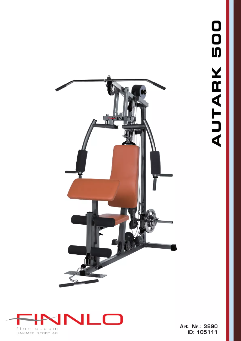 Imagen de la primera página del manual del dispositivo Autark 500