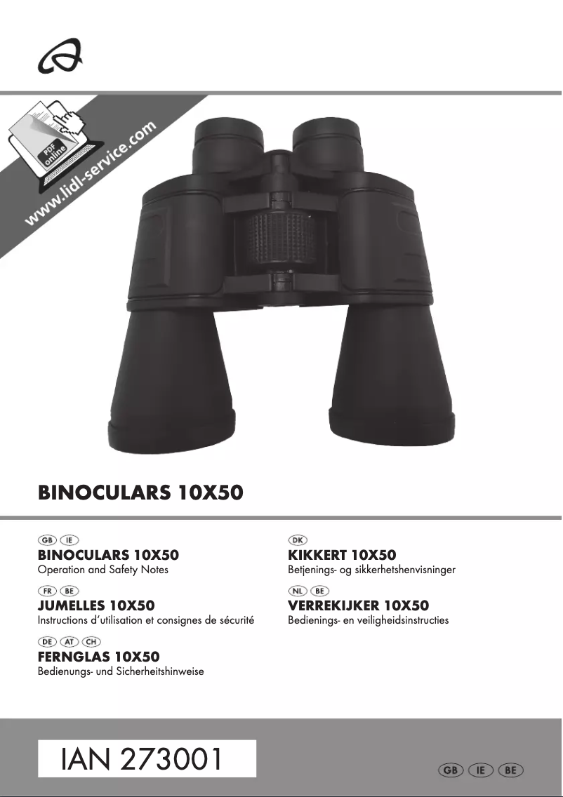 Imagen de la primera página del manual del dispositivo IAN 273001