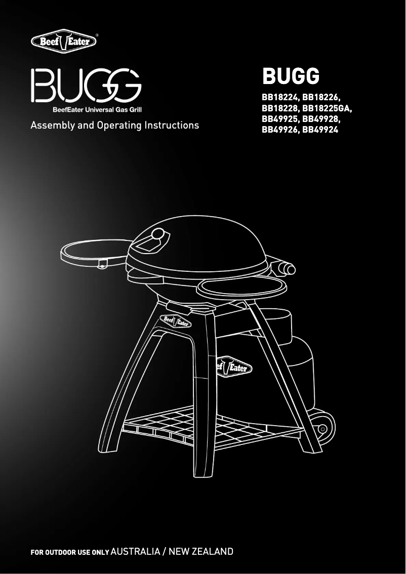 Imagen de la primera página del manual del dispositivo Bugg BB49926