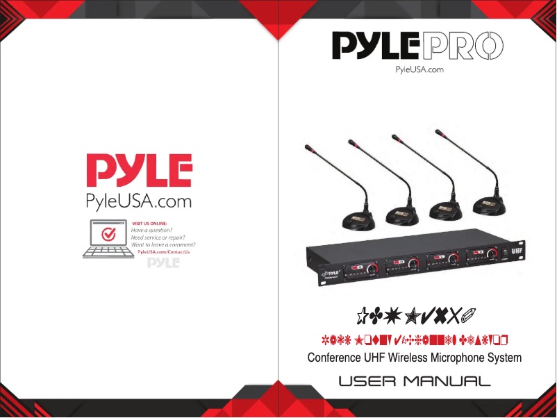 Imagen de la primera página del manual del dispositivo PDWM4650