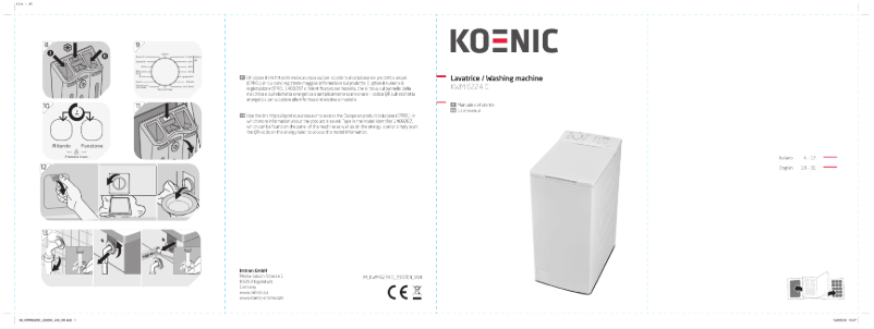 Página 1 del manual Manual de usuario Koenic KWM 6224 D