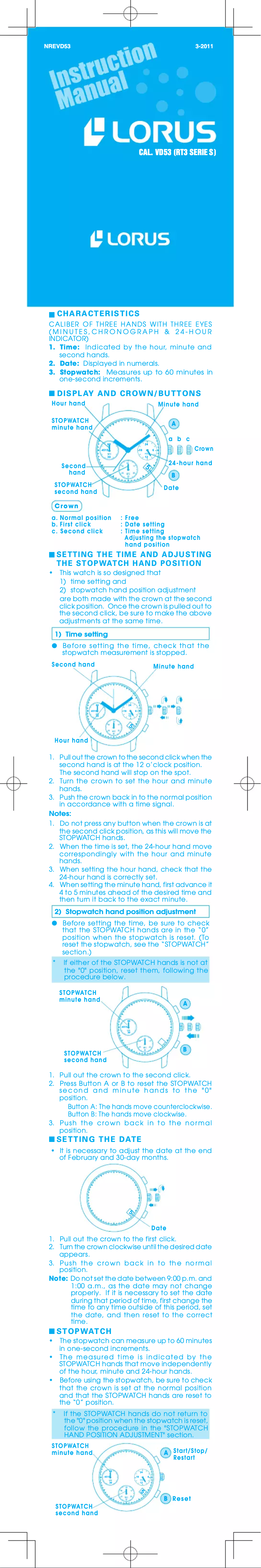 Imagen de la primera página del manual del dispositivo Sports RT389HX9