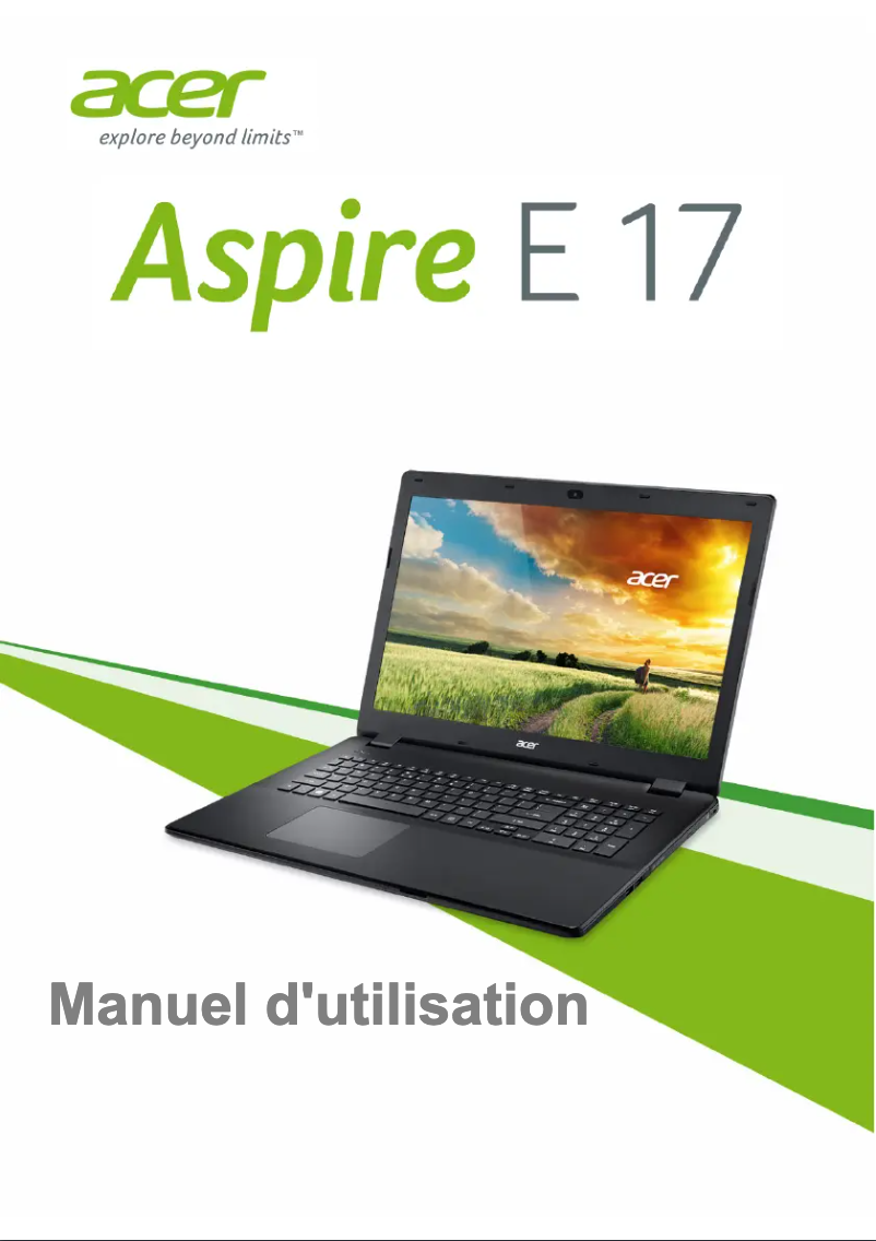 Página 1 del manual Manual de usuario Acer Aspire E17-E5-771G