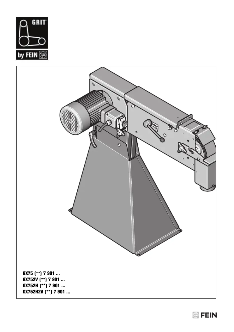 Imagen de la primera página del manual del dispositivo GRIT GX 75