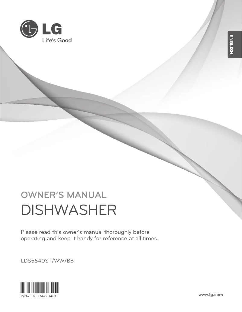 Página nº 1 - Manual de usuario LG LDS5540WW