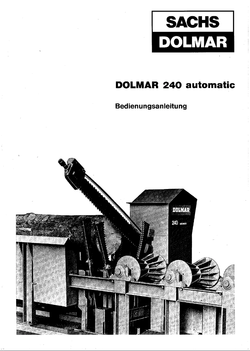 Imagen de la primera página del manual del dispositivo 240 automatic