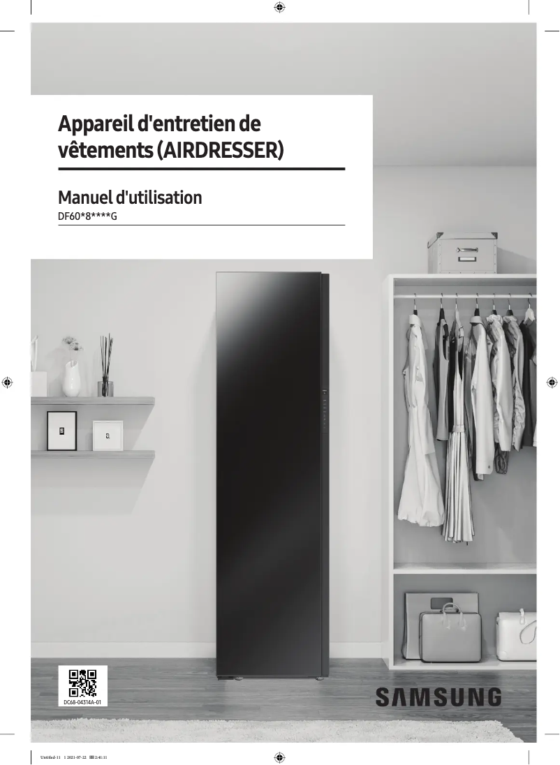 Imagen de la primera página del manual del dispositivo DF60A8100HG