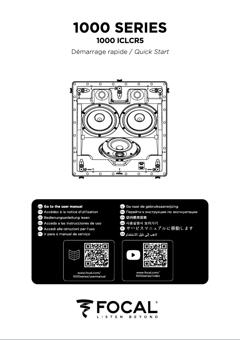 Imagen de la primera página del manual del dispositivo 1000 ICLCR 5