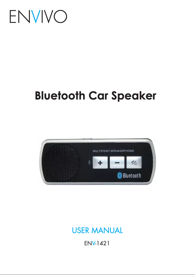 Imagen de la primera página del manual del dispositivo ENV-1421