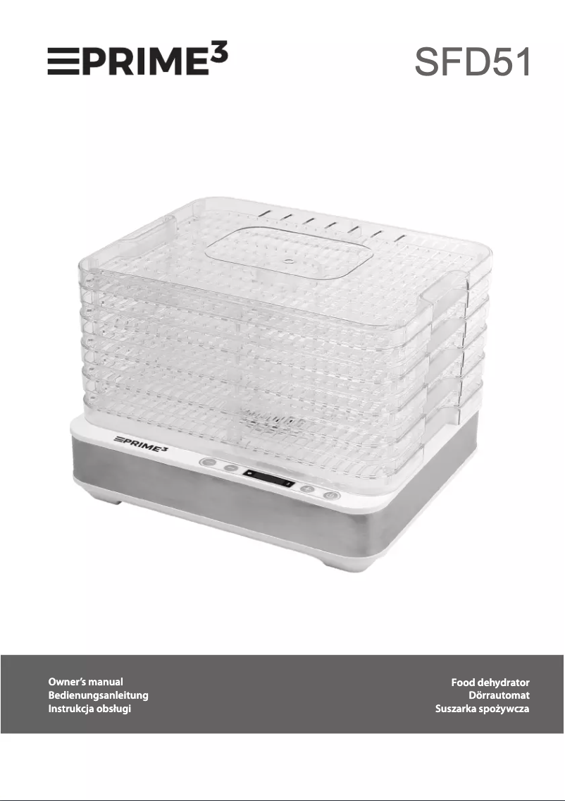 Página nº 1 - Manual de usuario PRIME3 SFD51