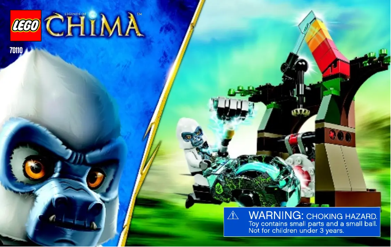 Página 1 del manual Manual de usuario Lego 70110