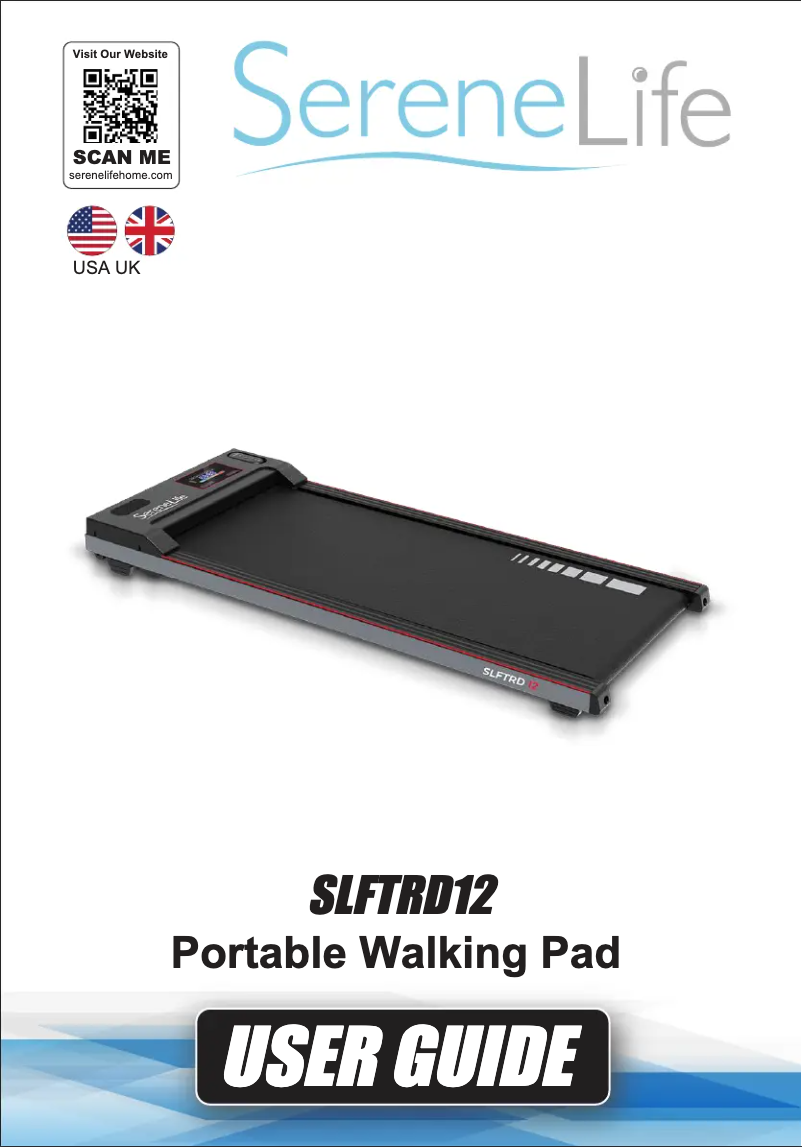 Página nº 1 - Manual de usuario SereneLife SLFTRD12