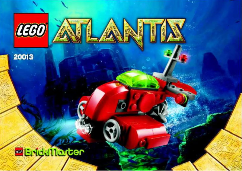 Página 1 del manual Manual de usuario Lego 2010 BM Atlantis JAN