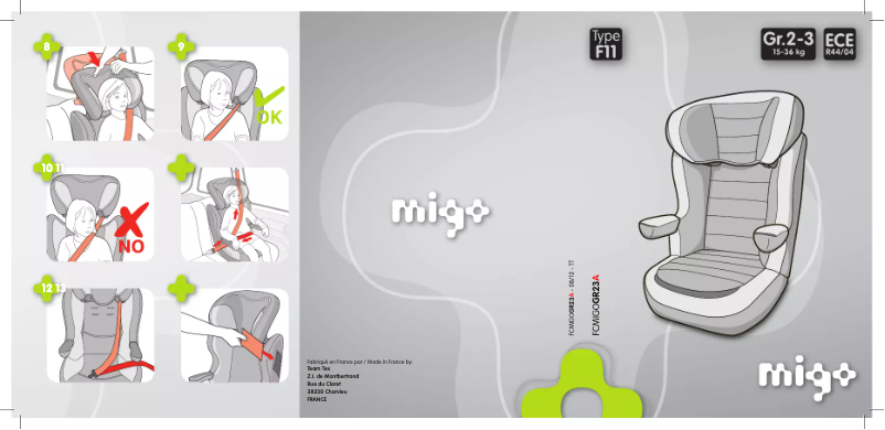 Página nº 1 - Manual de usuario Migo Sirius GR2-3