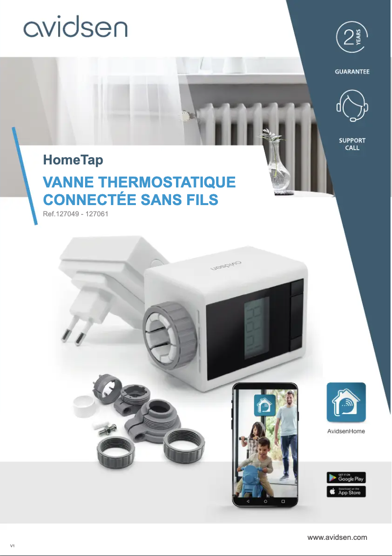 Página nº 1 - Manual de usuario Avidsen HomeTap