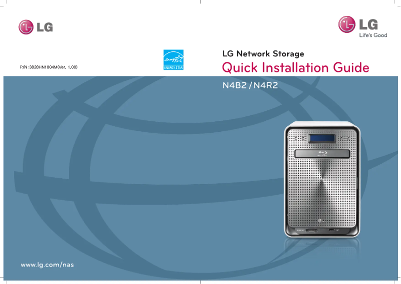 Imagen de la primera página del manual del dispositivo N4B2ND4