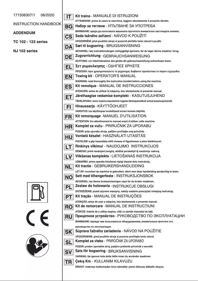Página 1 del manual Manual de usuario Stiga Estate 7122 HWSY