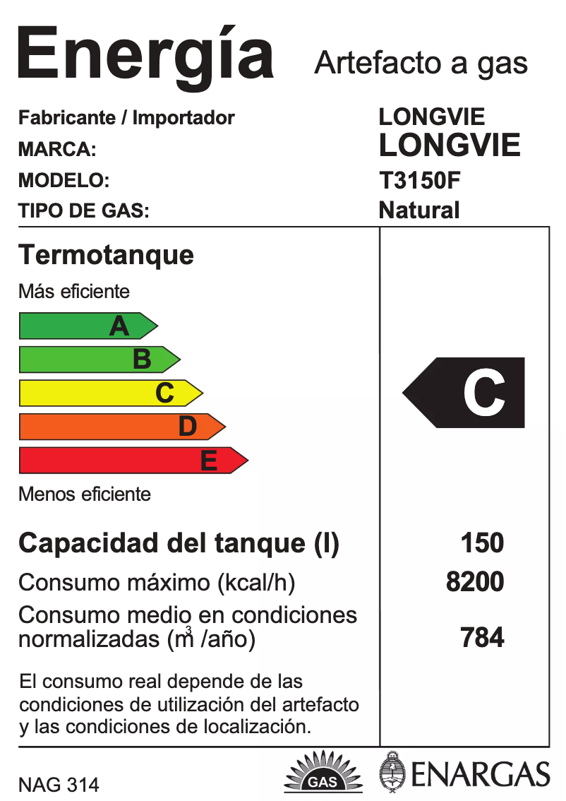 Página 1 del manual Manual de usuario Longvie T3150F