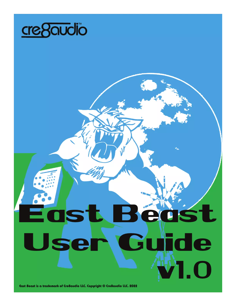 Página nº 1 - Manual de usuario Cre8audio East Beast