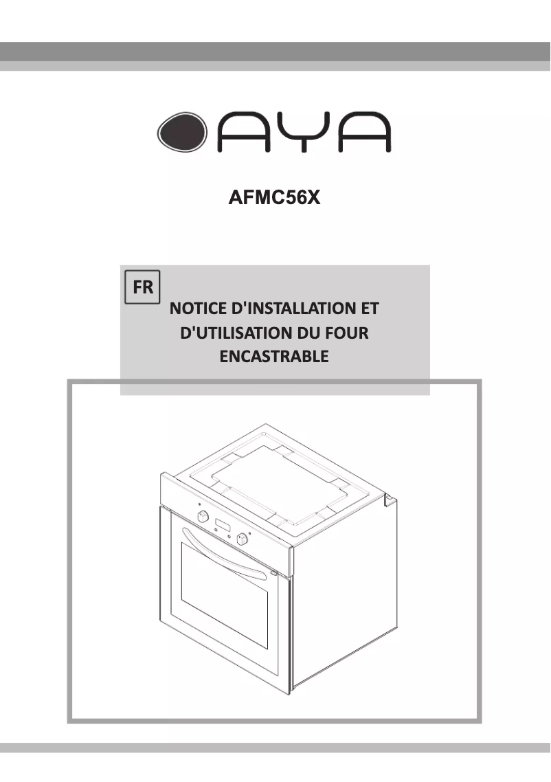 Imagen de la primera página del manual del dispositivo AFMC56X
