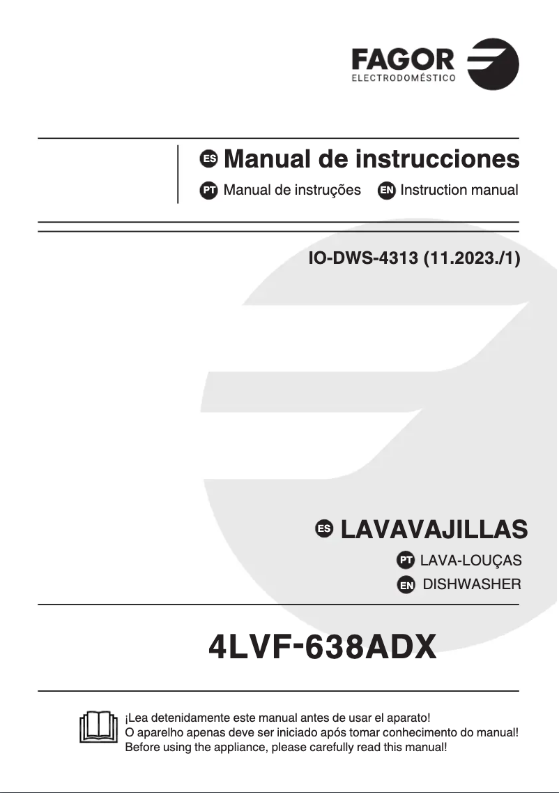 Imagen de la primera página del manual del dispositivo 4LVF-638ADX