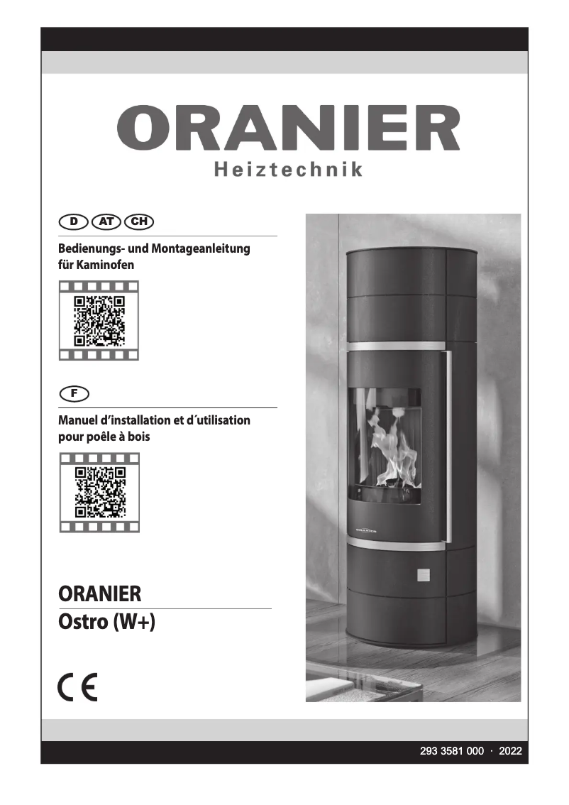 Página 1 del manual Manual de usuario Oranier Ostro (W+)