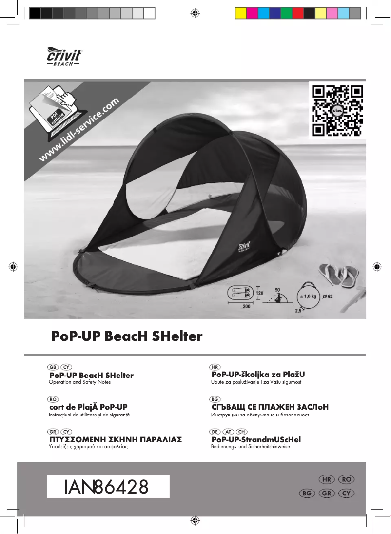 Página nº 1 - Manual de usuario Crivit IAN 86428