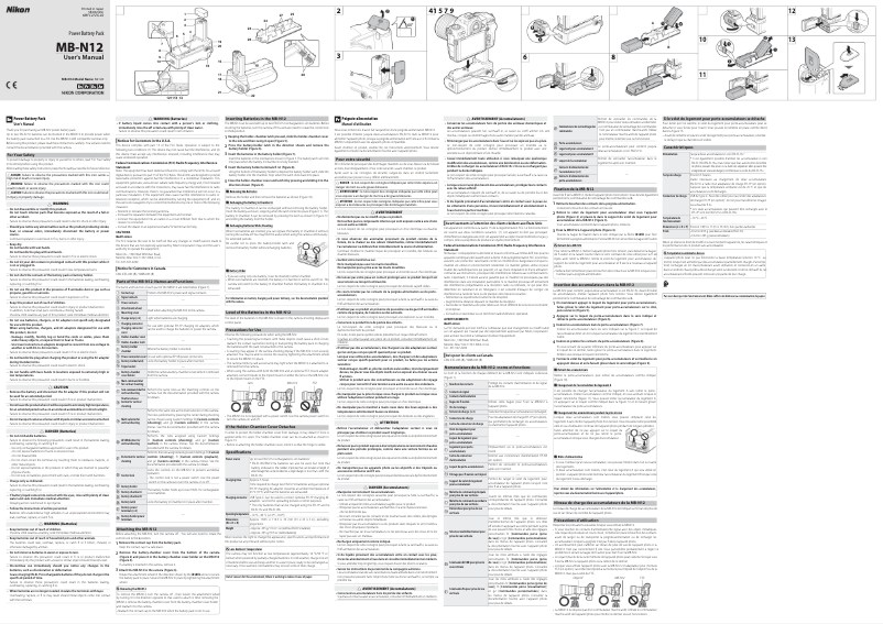 Imagen de la primera página del manual del dispositivo MB-N12
