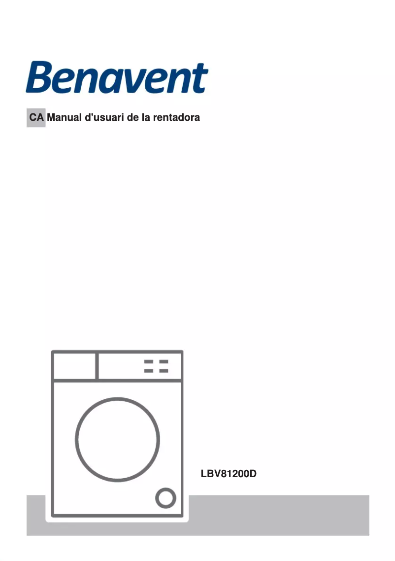 Imagen de la primera página del manual del dispositivo LBV81200D