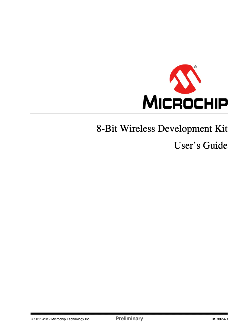 Imagen de la primera página del manual del dispositivo MRF24J40MB