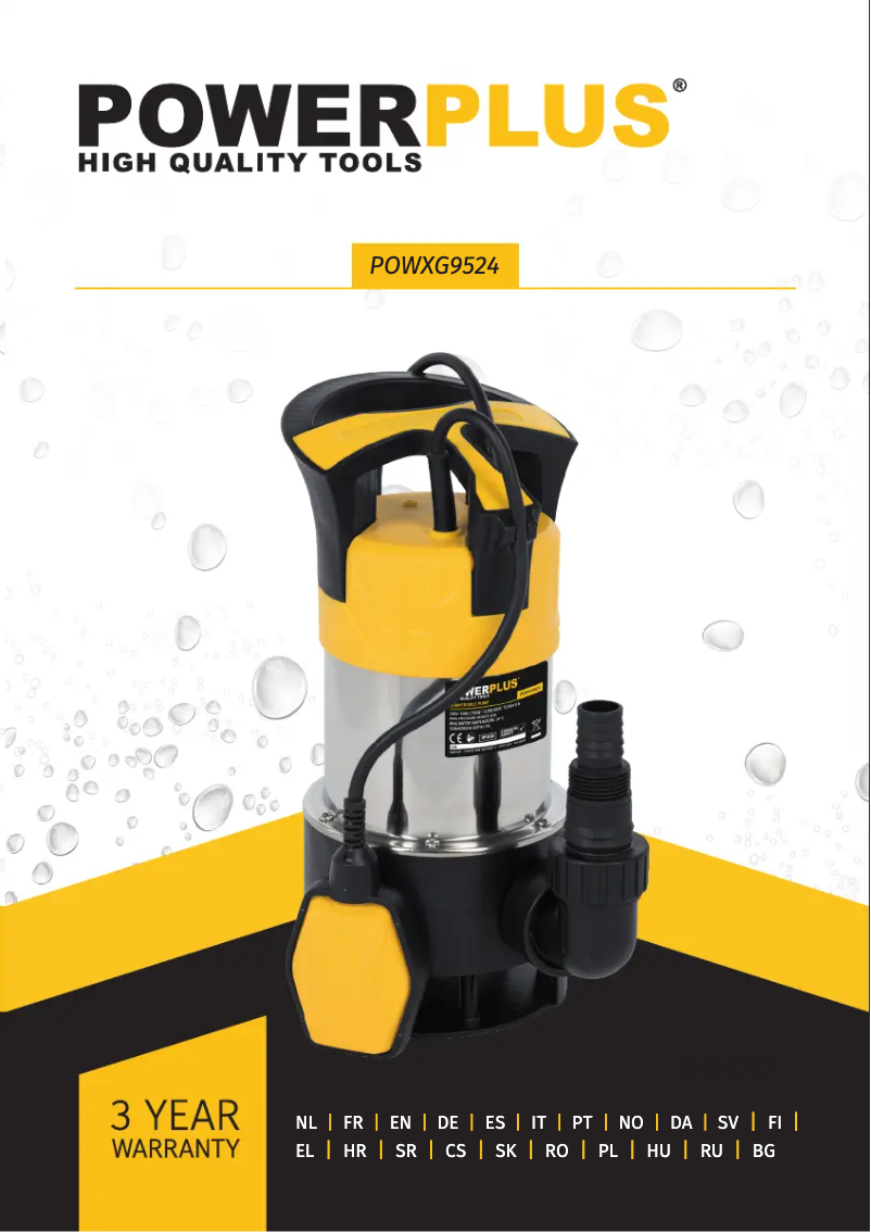 Página 1 del manual Manual de usuario PowerPlus POWXG9524