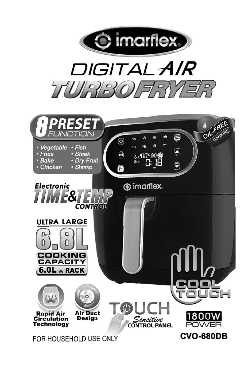 Página nº 1 - Manual de usuario Imarflex CVO-680DB