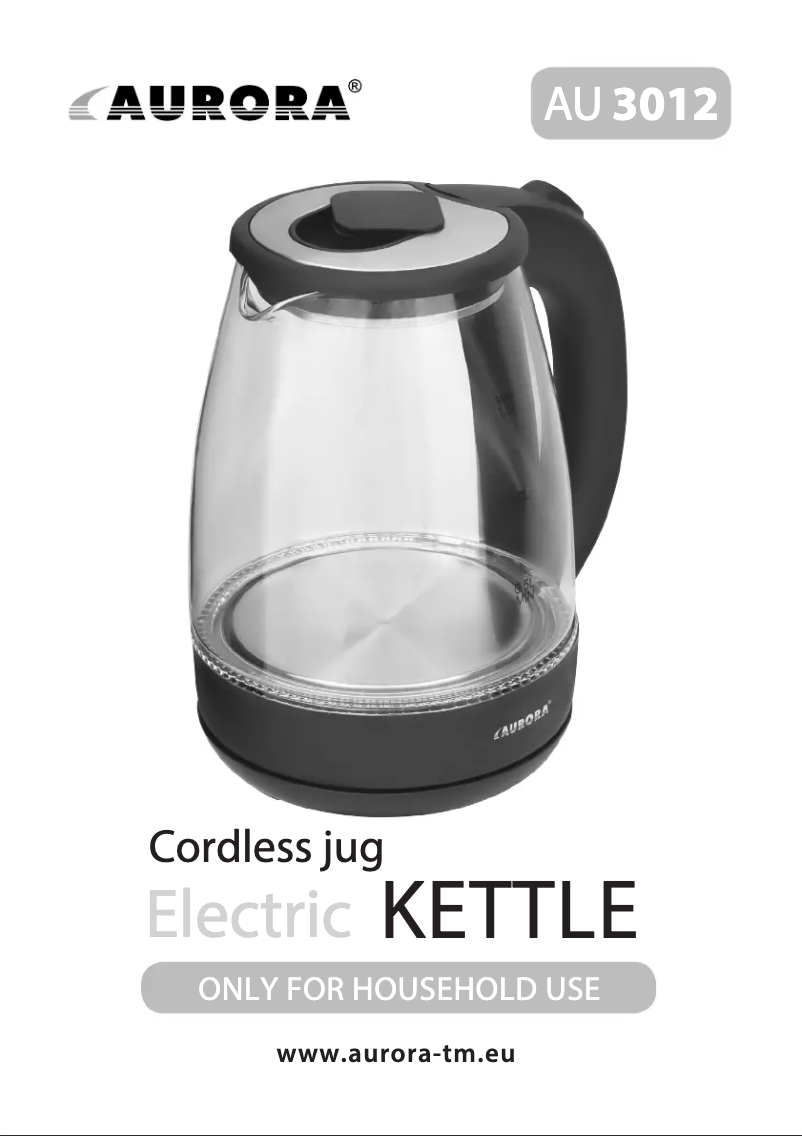 Imagen de la primera página del manual del dispositivo AU 3012