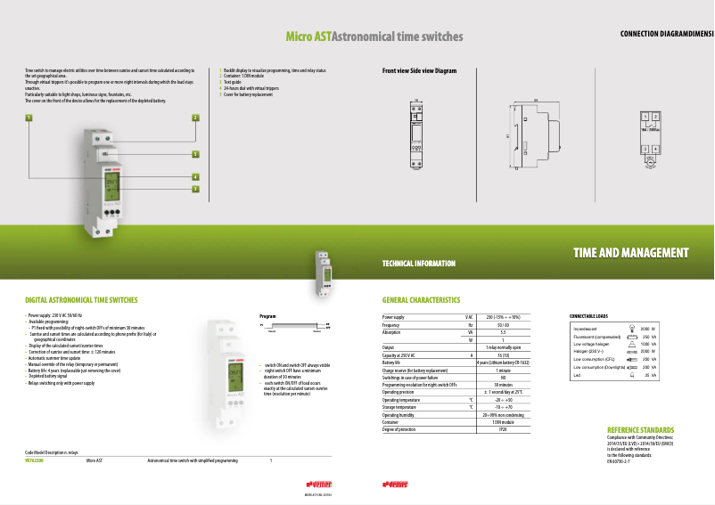Página 1 del manual Manual de usuario Vemer Micro AST