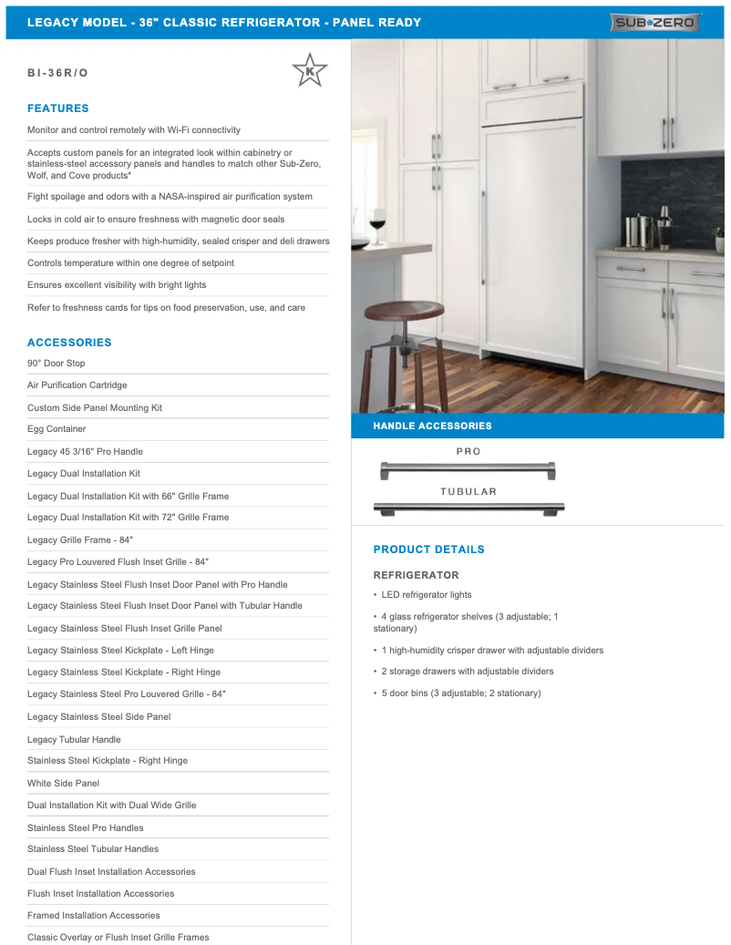 Imagen de la primera página del manual del dispositivo BI-36O