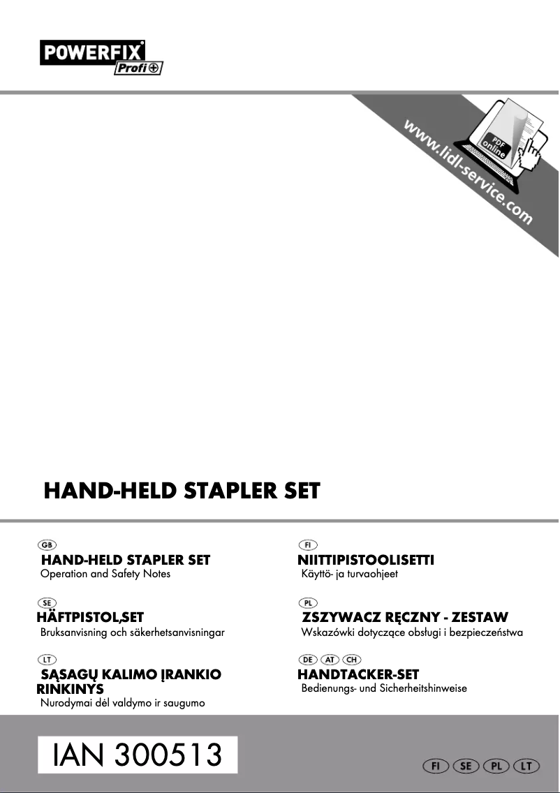 Imagen de la primera página del manual del dispositivo IAN 315367