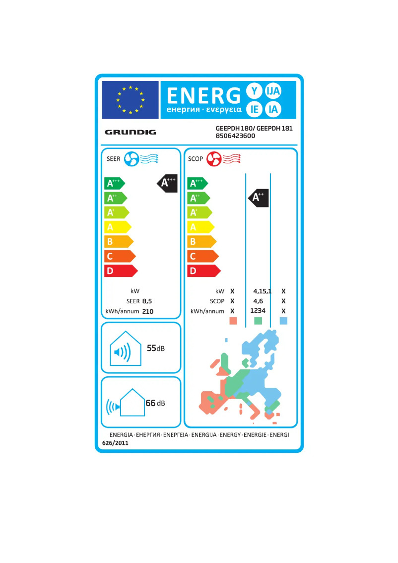 Imagen de la primera página del manual del dispositivo GEEPDH 180/ GEEPDH 181