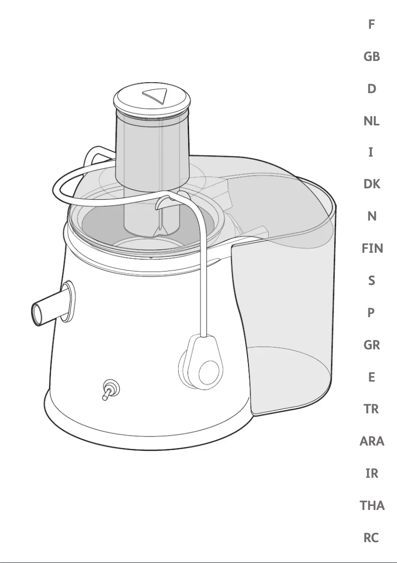 Imagen de la primera página del manual del dispositivo JU500161
