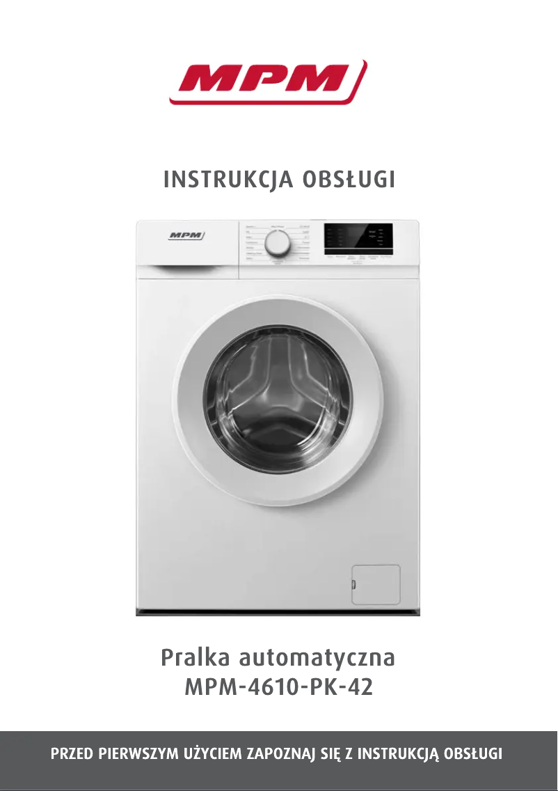 Página 1 del manual Manual de usuario MPM MPM-4610-PK-42