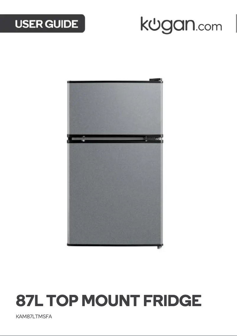 Imagen de la primera página del manual del dispositivo KAM87LTMSFA