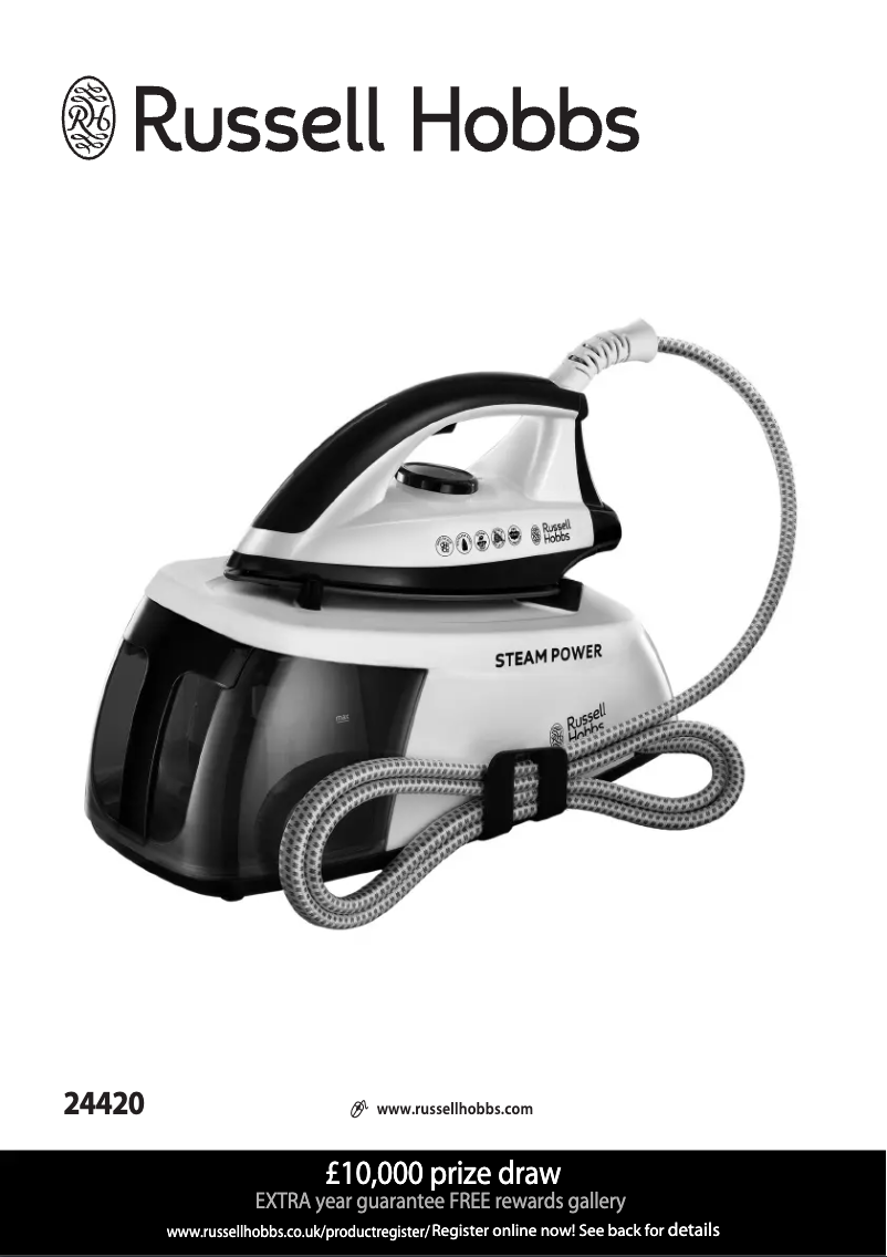 Página 1 del manual Manual de usuario Russell Hobbs SteamPower 24220