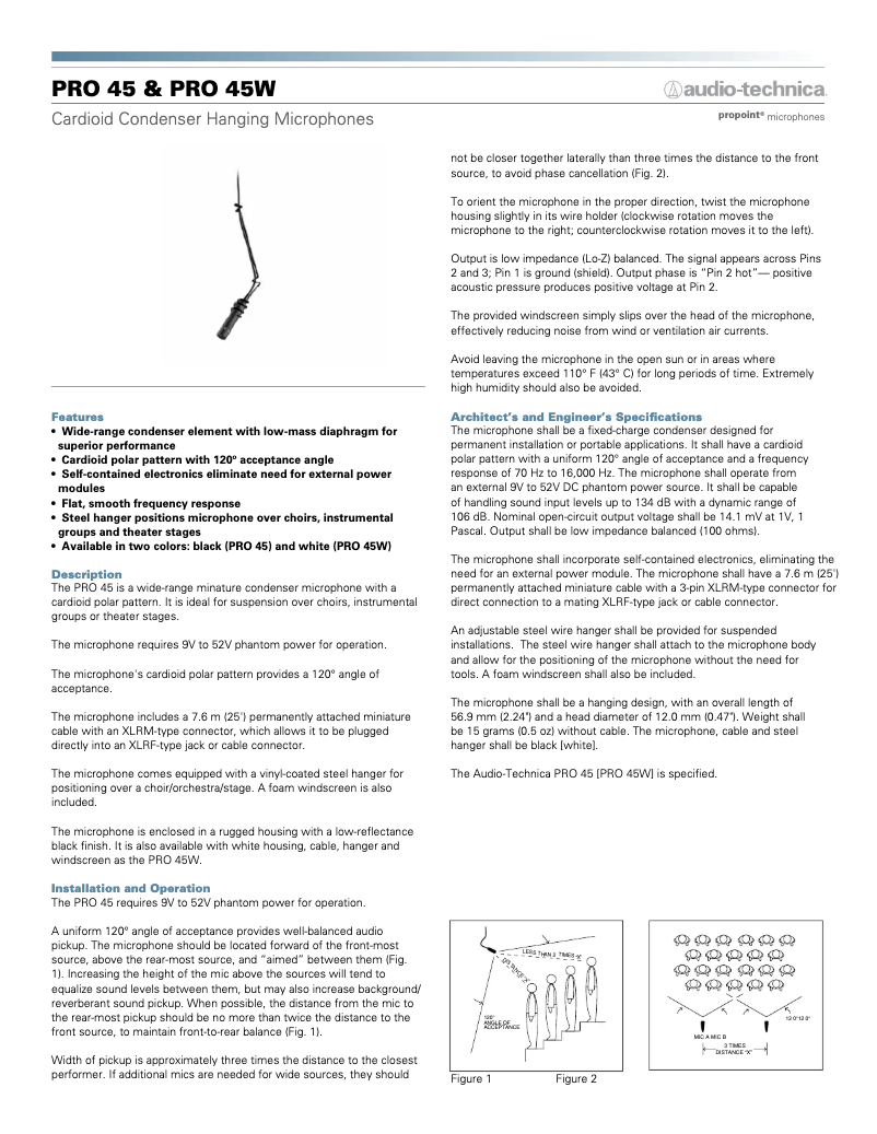 Imagen de la primera página del manual del dispositivo PRO45