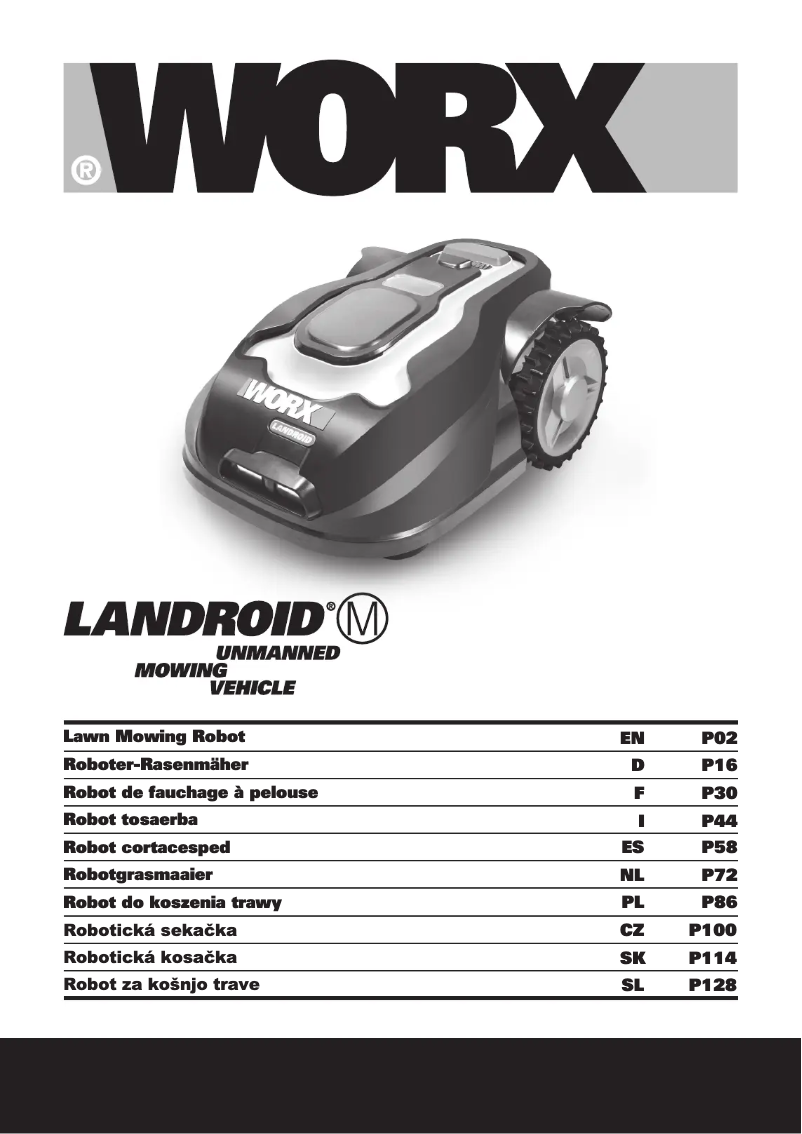 Página nº 1 - Manual de usuario Worx Landroid WG799E