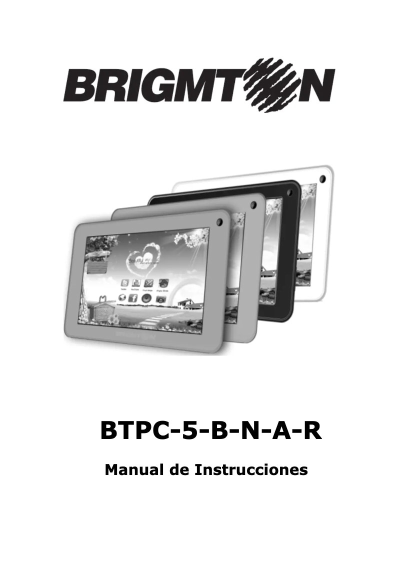 Imagen de la primera página del manual del dispositivo BTPC-5-N