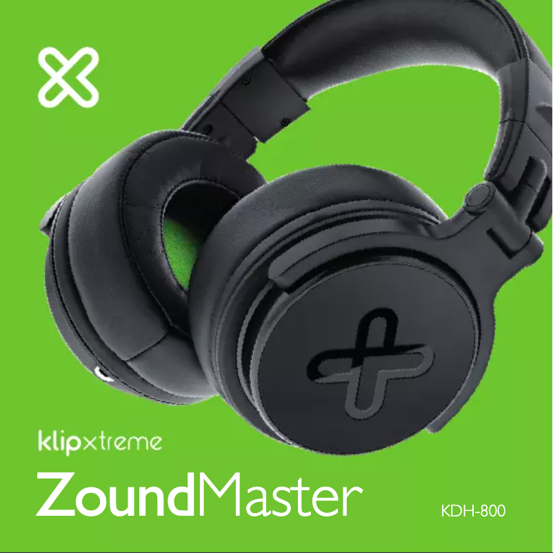 Página nº 1 - Manual de usuario Klip Xtreme ZoundMaster KDH-800