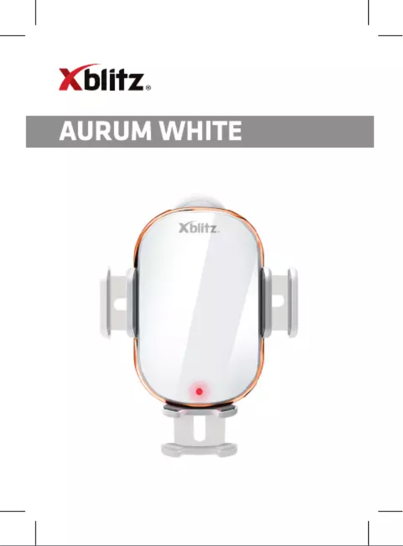 Página 1 del manual Manual de usuario Xblitz Aurum